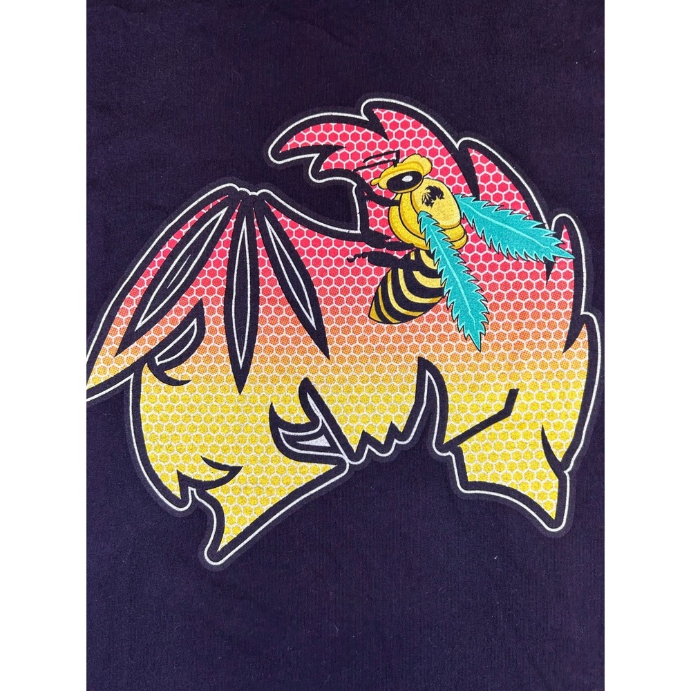 Method Man Tical Exclusive Edition Killa Bee Wu-Tang T-Shirt Men's Large Black